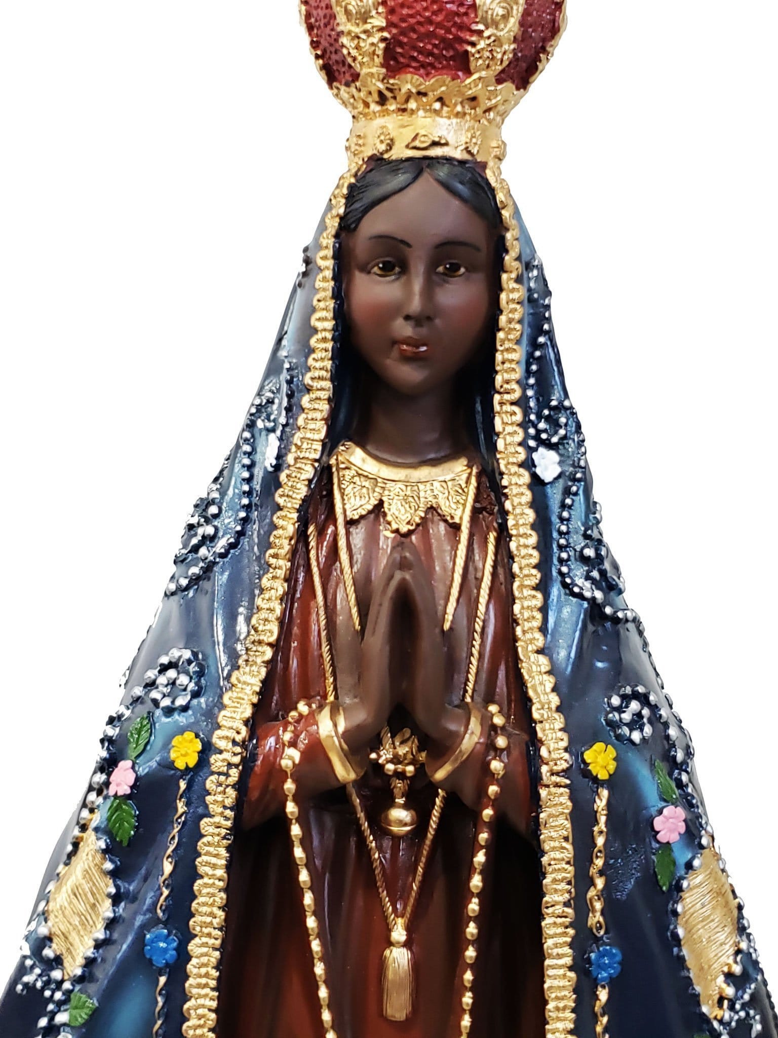 Imagem de Nossa Senhora Aparecida de Resina 40 cm