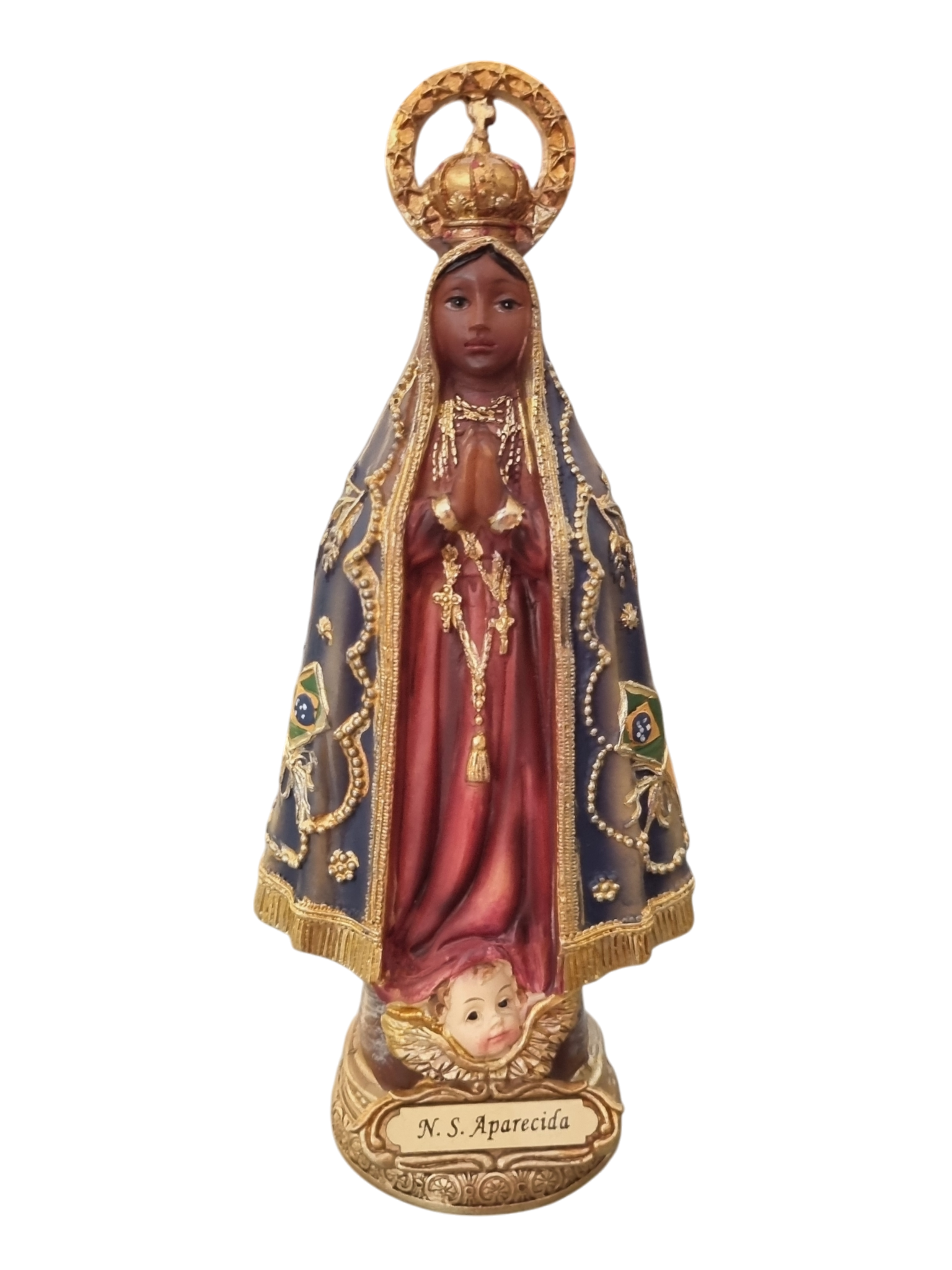 Imagem de Nossa Senhora Aparecida em Resina 10 cm