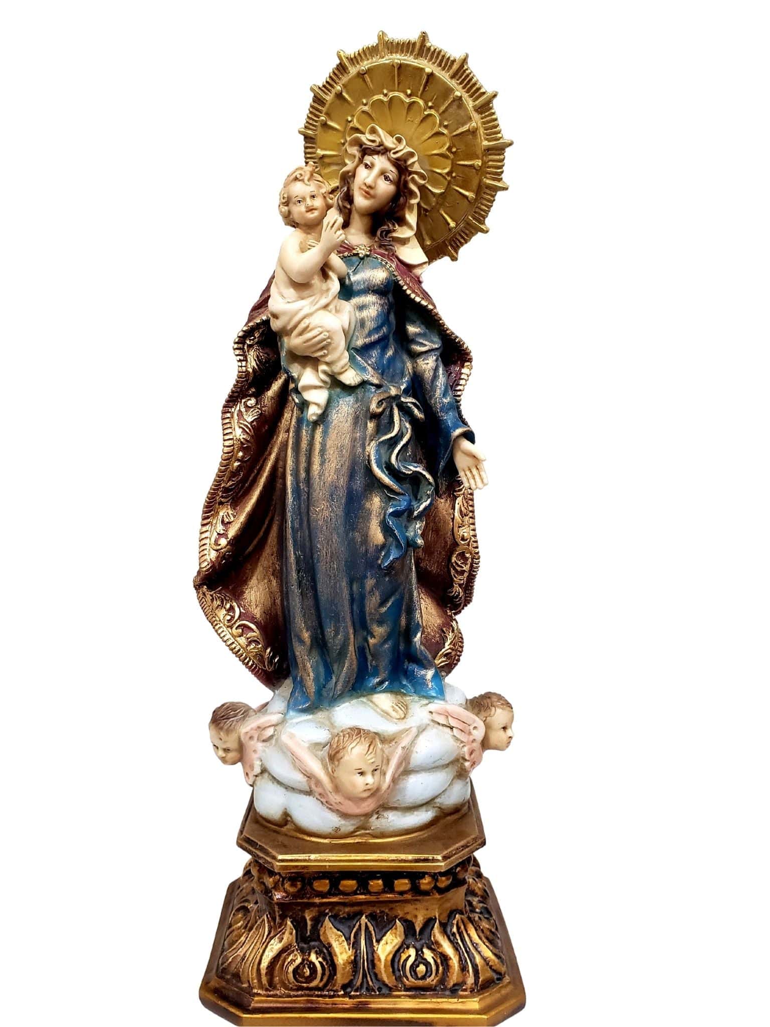 Imagem de Nossa Senhora Barroca de Portugal 47 cm