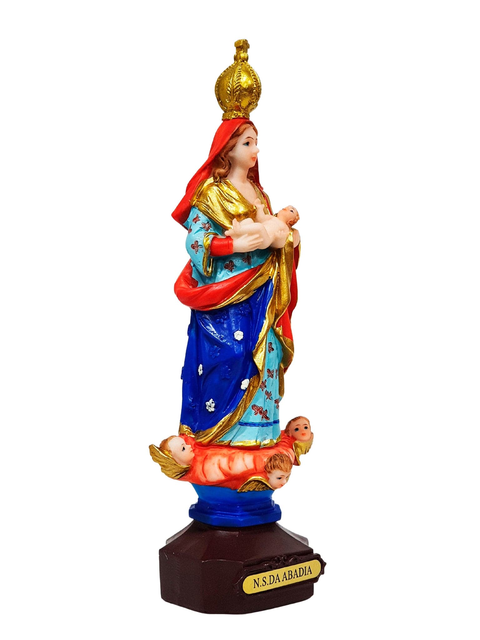 Imagem de Nossa Senhora da Abadia Resina 23 cm