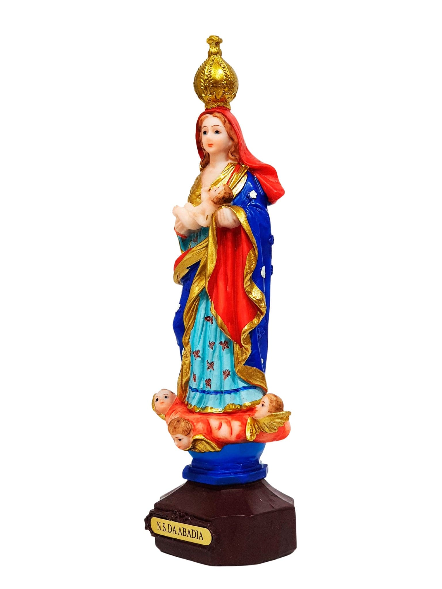 Imagem de Nossa Senhora da Abadia Resina 23 cm