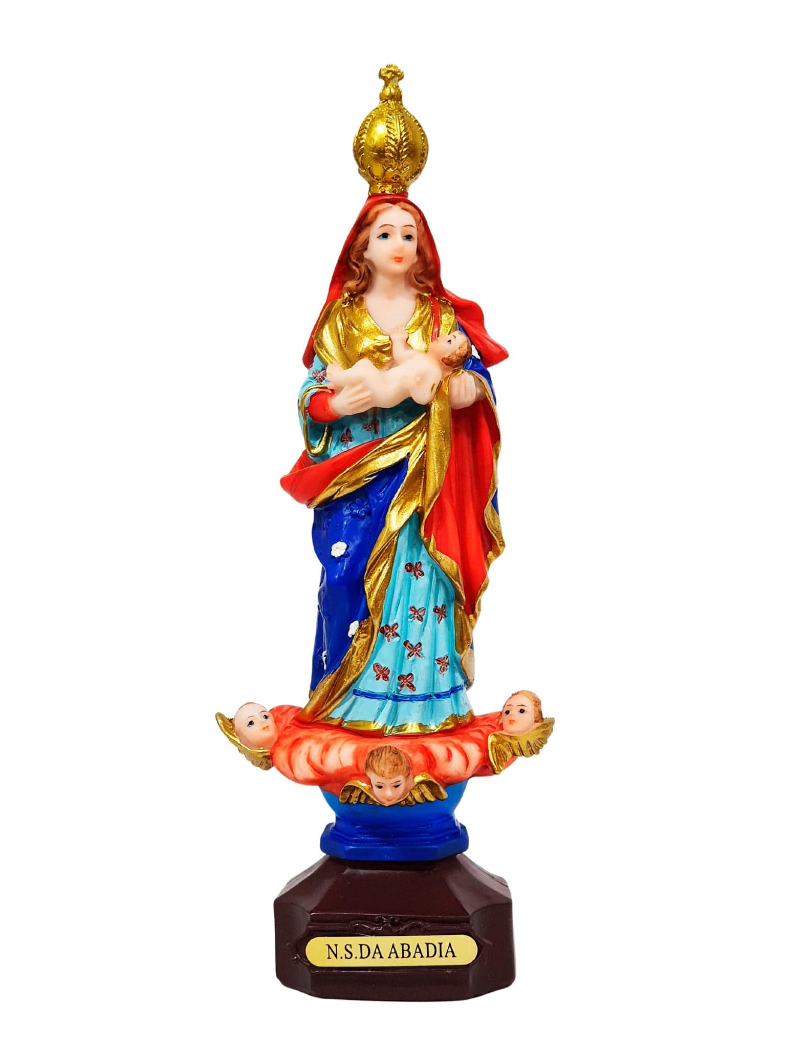 Imagem de Nossa Senhora da Abadia Resina 23 cm