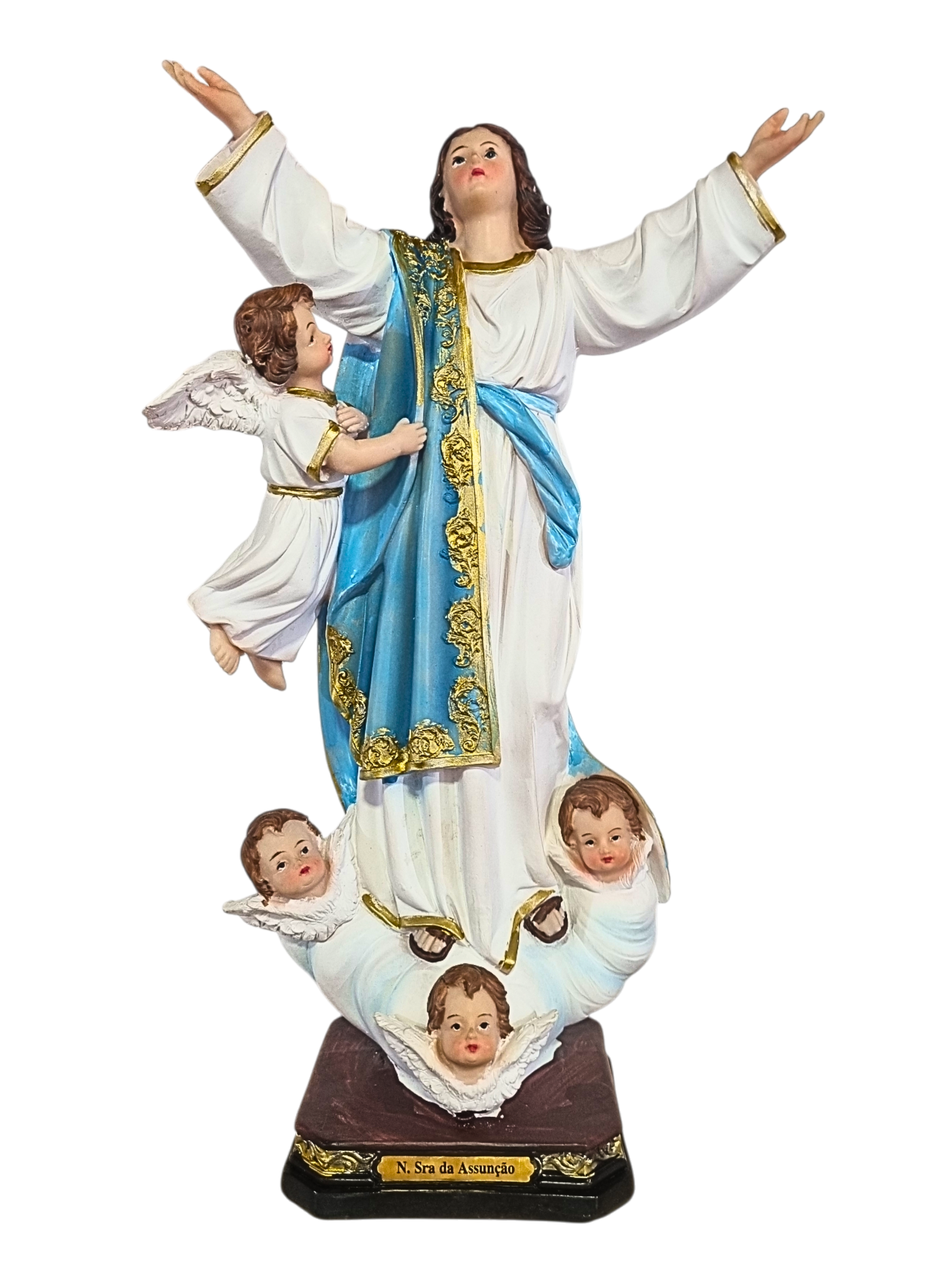 Imagem de Nossa Senhora da Assunção em Resina 30 cm