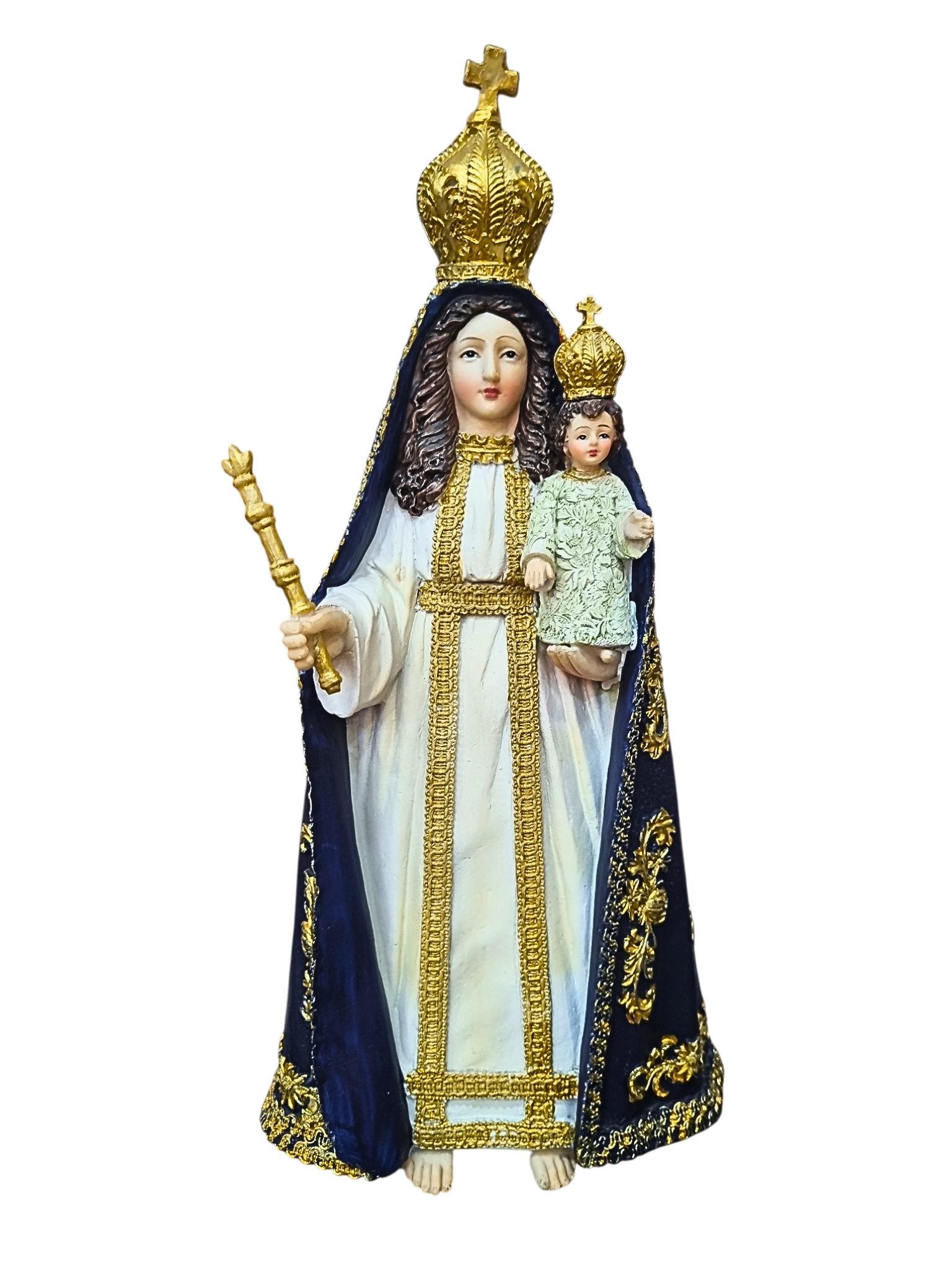 Imagem de Nossa Senhora da Lapa em Resina 30 cm