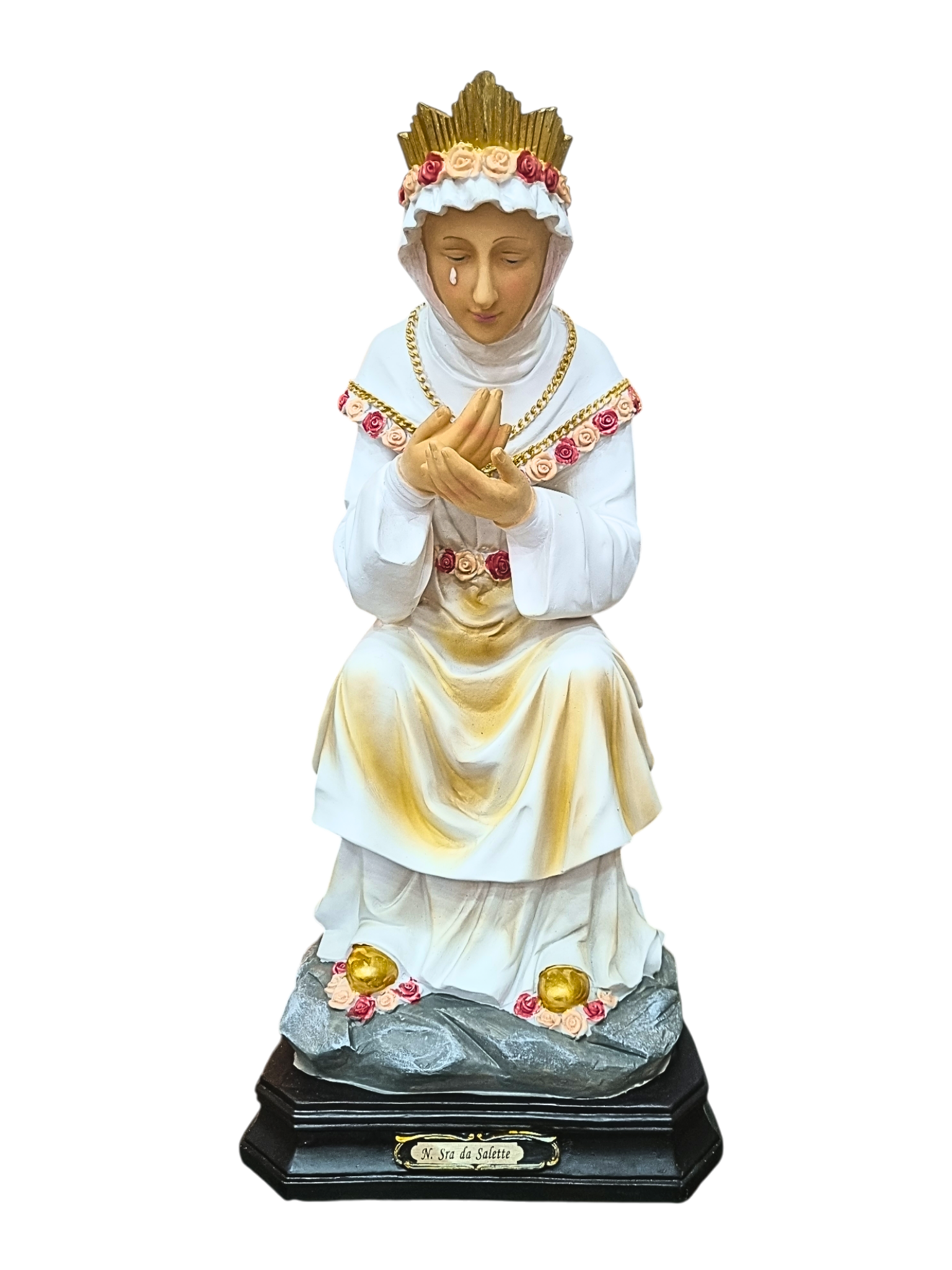 Imagem de Nossa Senhora de La Salette em Resina 60 cm