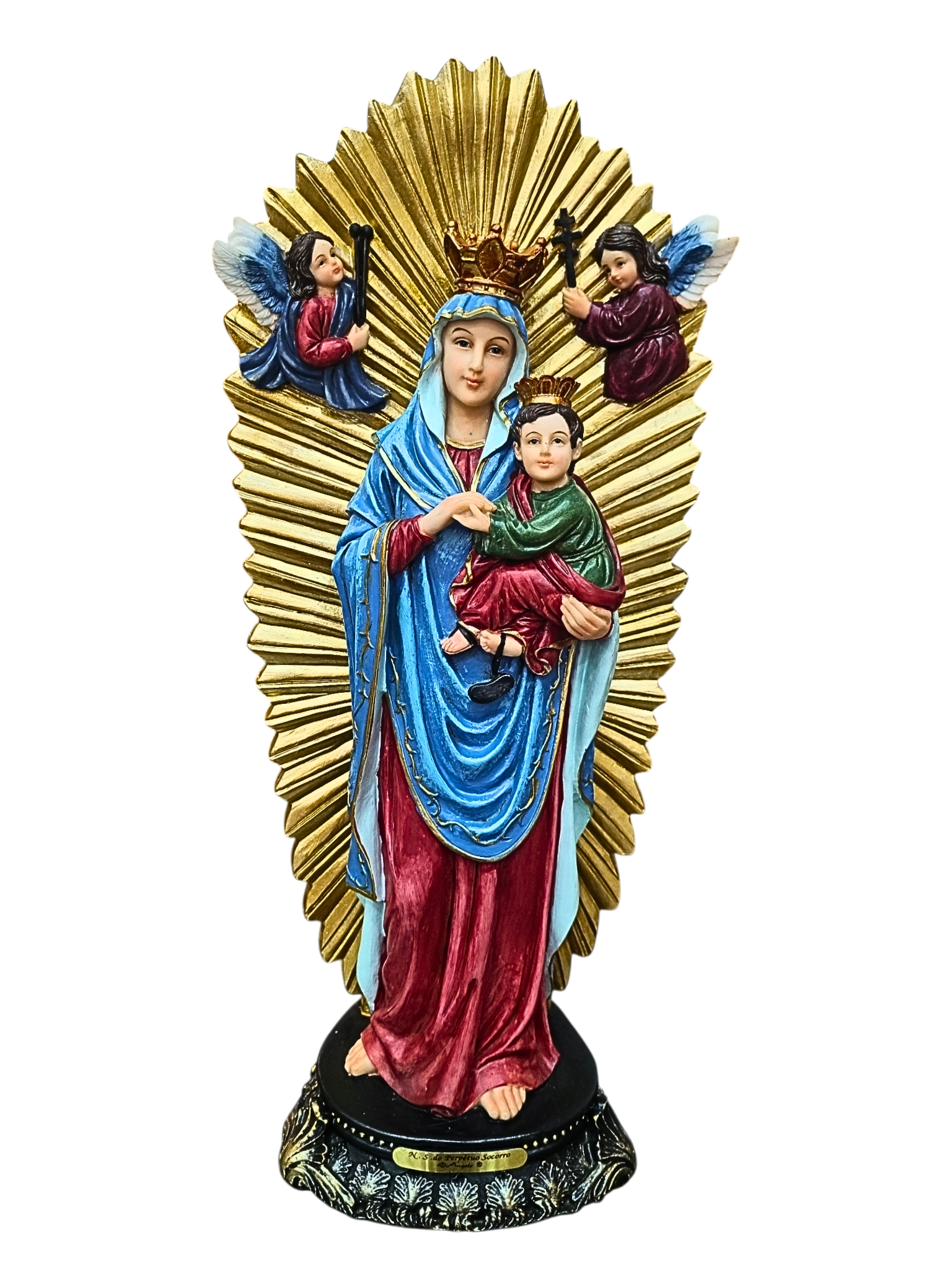 Imagem de Nossa Senhora do Perpétuo Socorro em Resina 40 cm