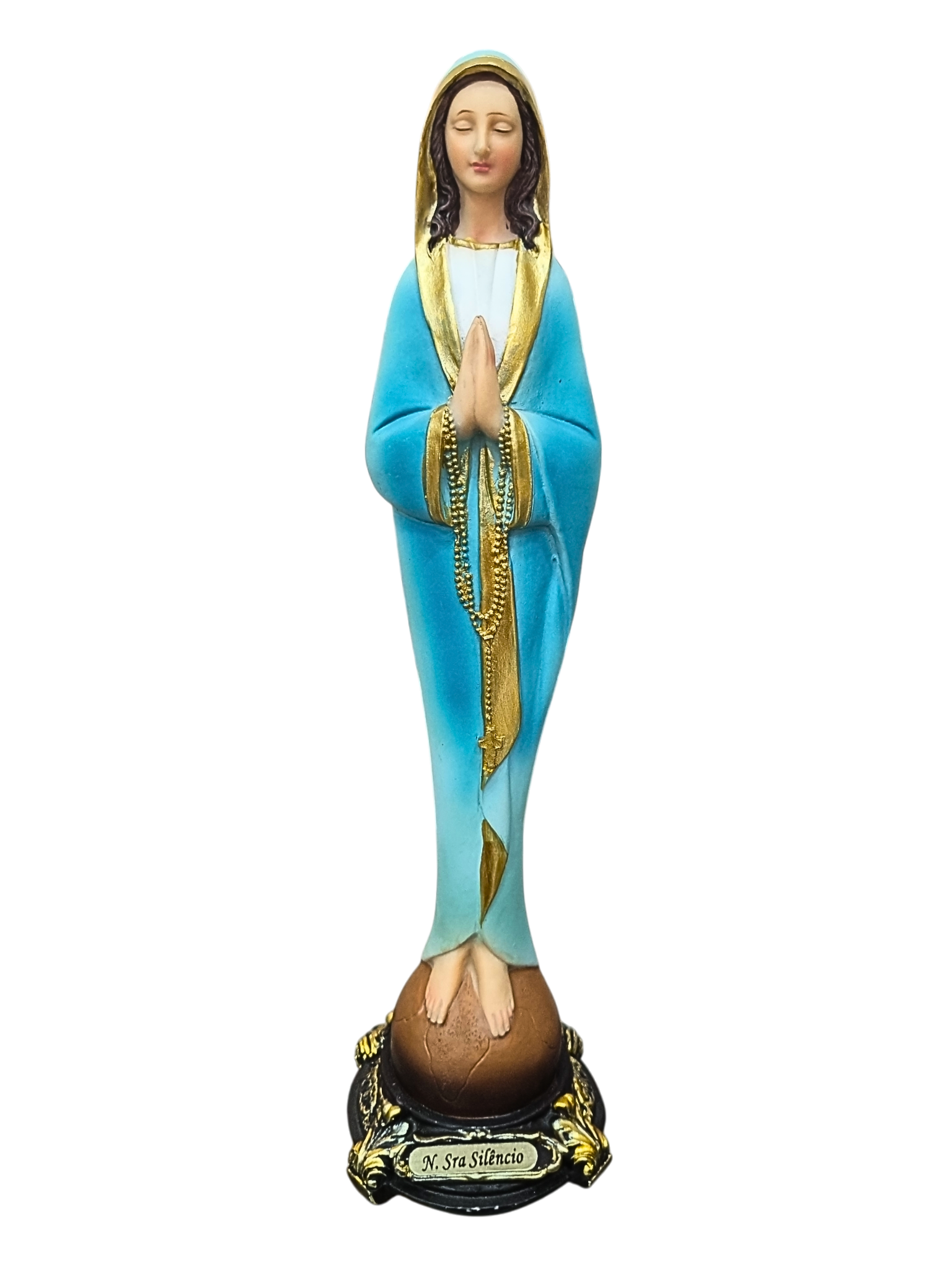 Imagem de Nossa Senhora do Silêncio em Resina 30 cm