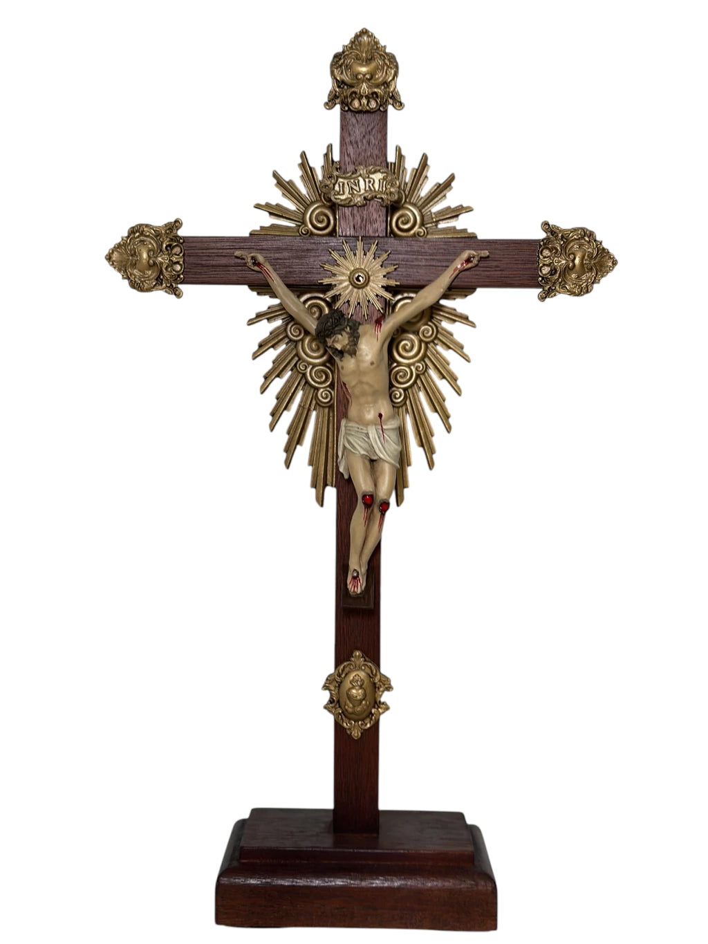 Crucifixo Proteção com Base