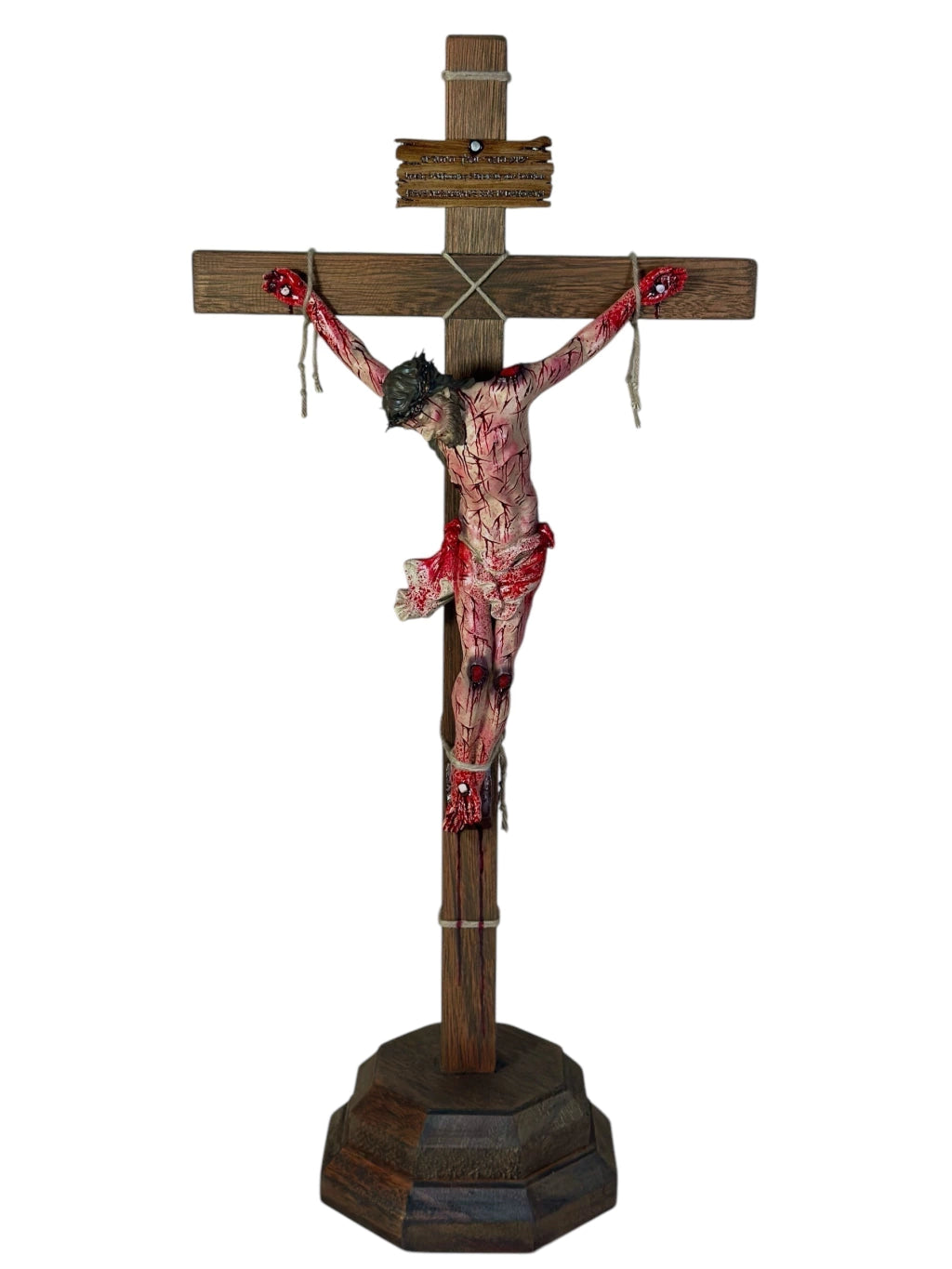 Crucifixo Glória com Base