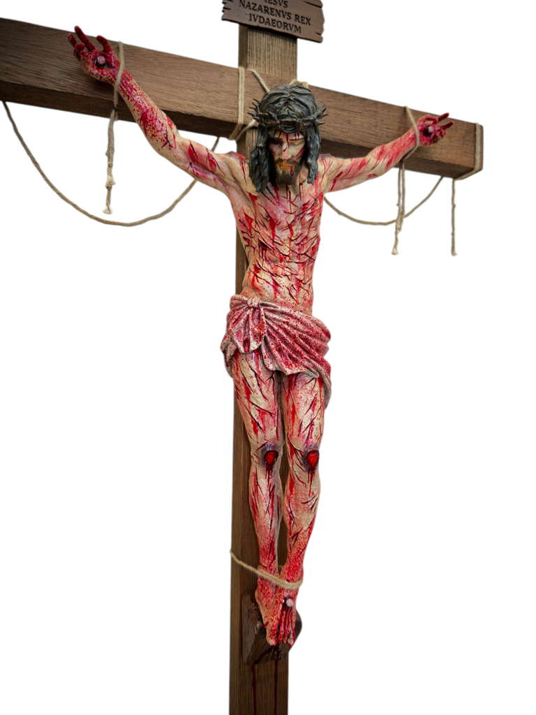 Crucifixo Sagrado com Base