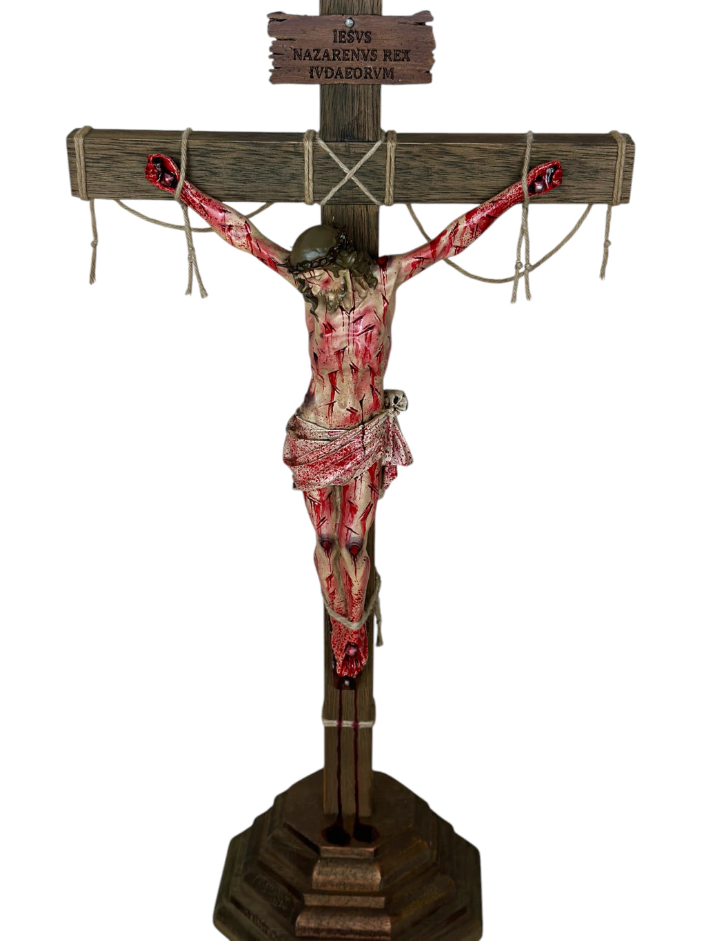 Crucifixo Divino com Base